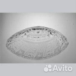 Хрустальный салатник ба-1398 h-92 d-300*168