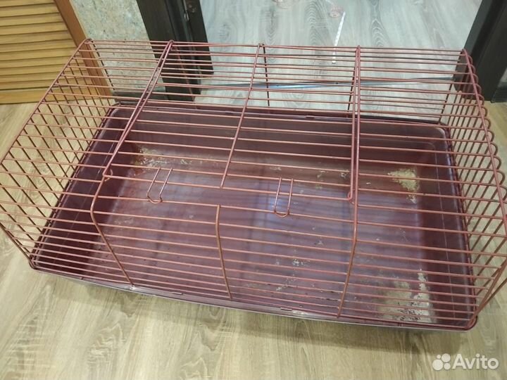 Клетка и домик