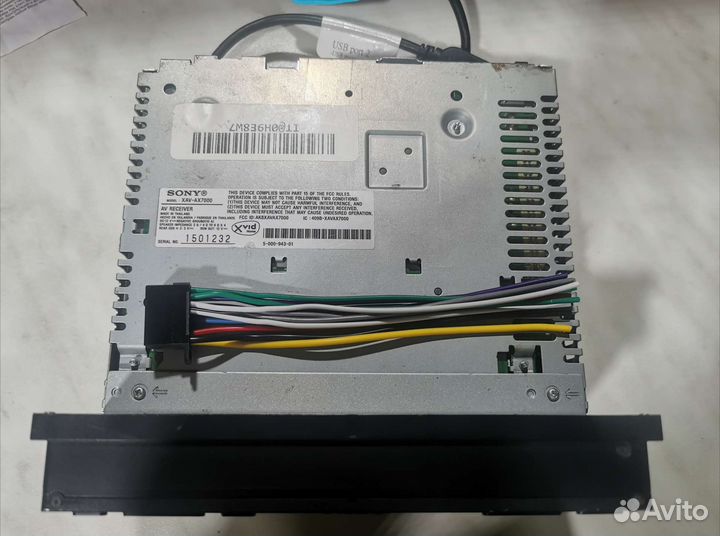 Мультимедийный ресивер Sony xav-ax7000