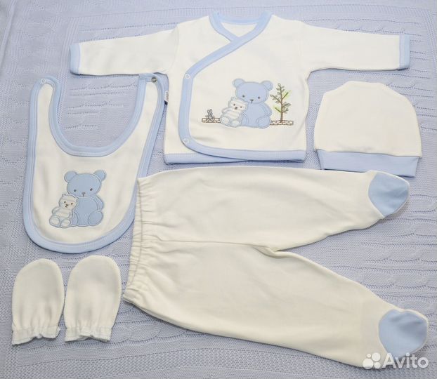 Комплект на выписку, 5 предметов