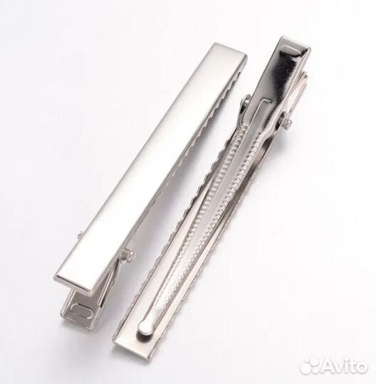 Зажимы металлические 4,5 см, 5,5 см, 7,5 см, основ