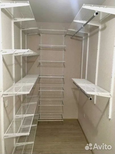 Металлические гардеробные системы