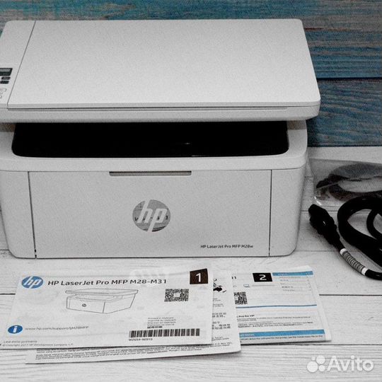 Лазерное мфу HP LaserJet Pro M28w