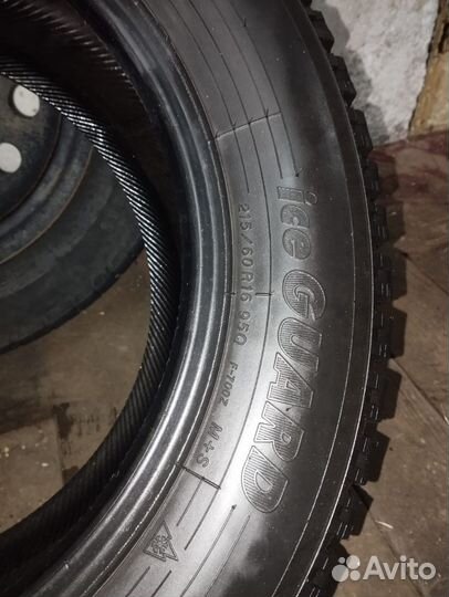 Yokohama ice guard 215 60 r16