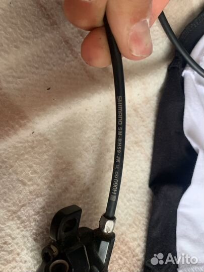 Гидравлический тормоз shimano передний