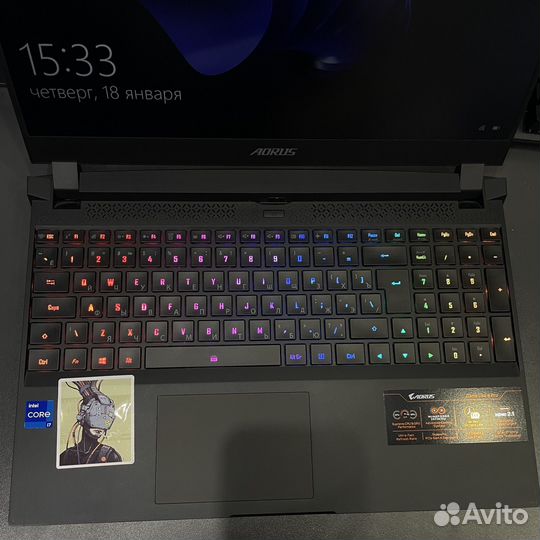 Ноутбук Gigabyte Aorus 15p kd 3060