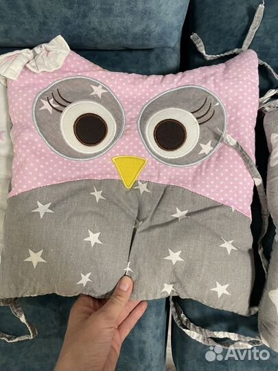 Бортики в детскую кроватку