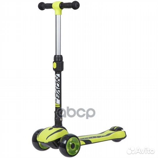 Самокат 3-х колесный 120/80 мм Кикборд детский