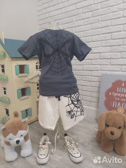 Костюм детский Zara Marvel Человек Паук 98 -128