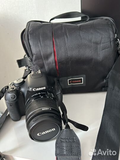 Фотоаппарат Canon 600d