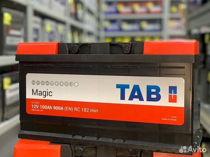 Аккумулятор новый TAB magic 100 Ач