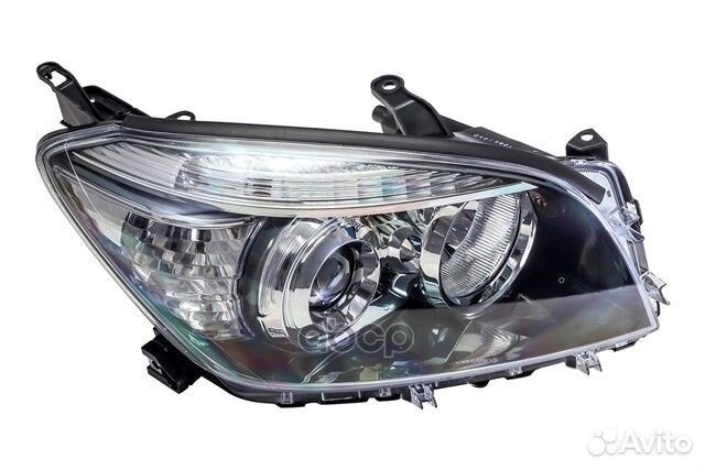 Фара правая электр внутри черная