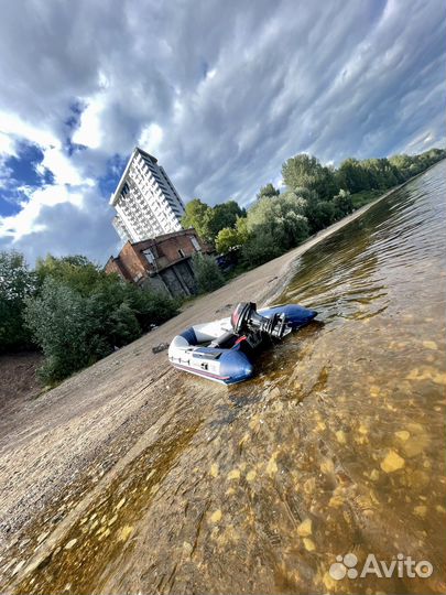 Пвх лодка с мотором tohatsu18