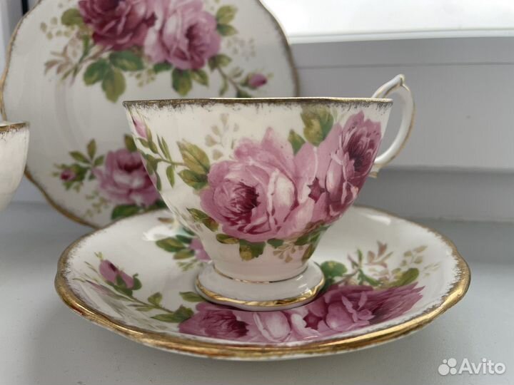 Чайное трио American Beauty Royal Albert