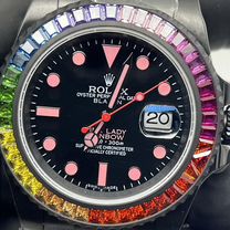 Часы Rolex Submariner Pink Lady Blaken 37mm