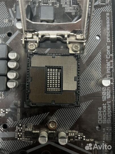 Материнская плата gigabyte h410m h v3 и i5 1400f