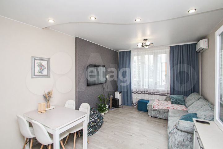 2-к. квартира, 54,7 м², 6/19 эт.