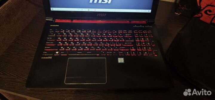 Мощный игровой Ноутбук MSI GE62VR Apache PRO