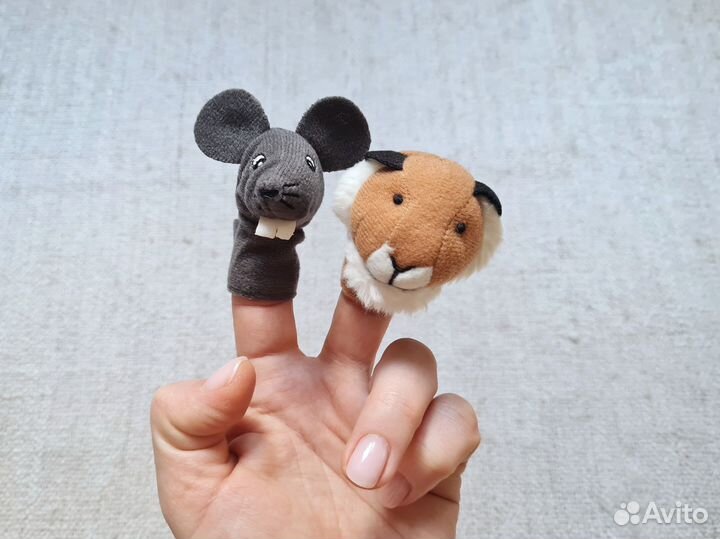 Пальчиковый театр IKEA 10 игрушек