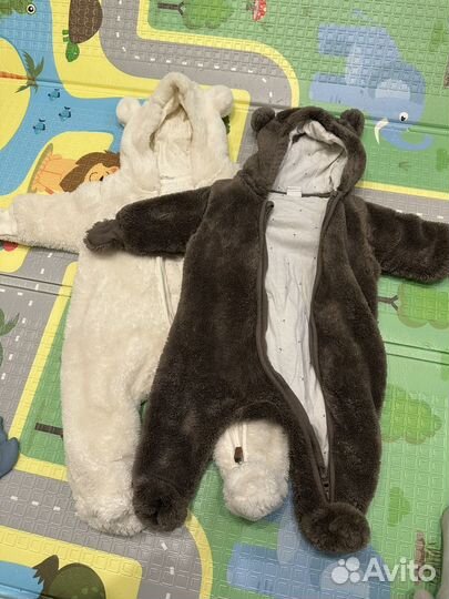 Комбинезон плюшевый мишка H&M