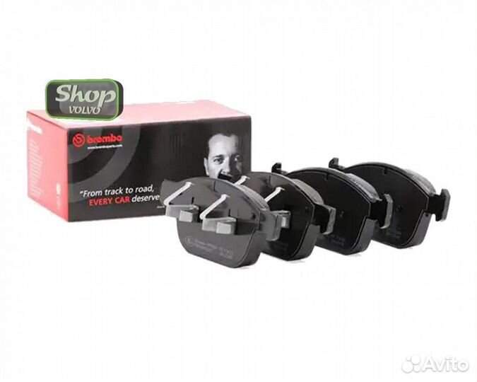 Колодки тормозные передние 17