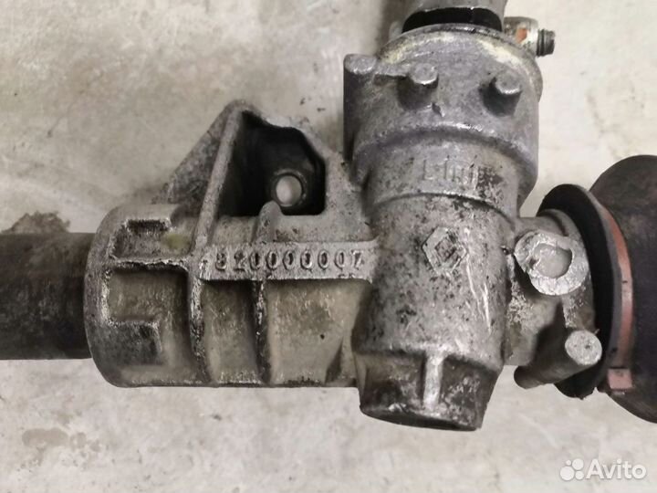 Рулевая рейка без гур Renault Clio