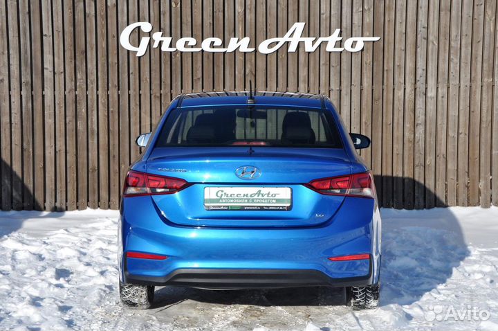 Hyundai Solaris 1.6 AT, 2018, 73 370 км