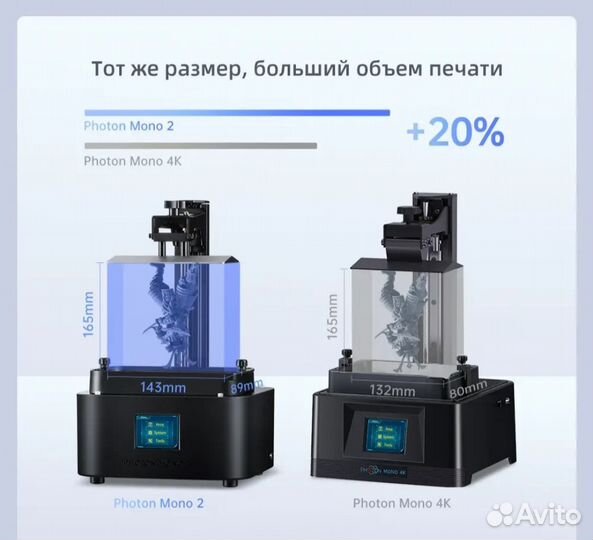 3d принтер anycubic photon mono 2