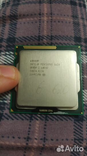 Процессор intel pentium g620