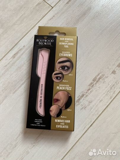 Женская бритва для лица и коррекции бровей