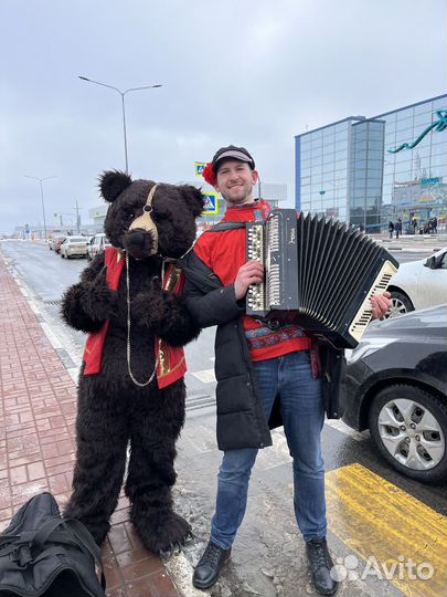 Поющий Баянист гармонист Денис Чекунов