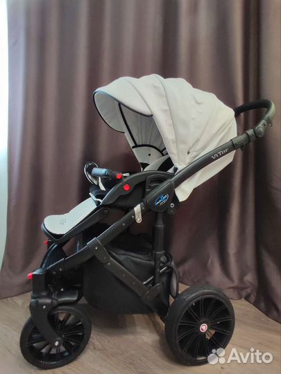 Коляска Maema Vitor 2 в 1 эко кожа