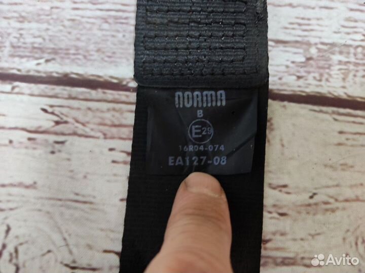 Ремень безопасности задний priora Приора