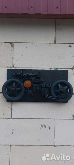 Картина Мотоцикл В стиле Лофт