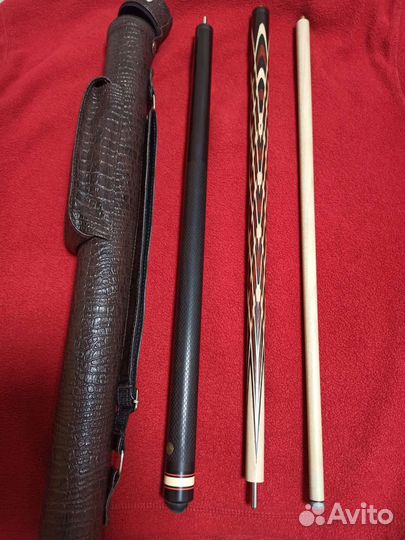 Бильярдный кий ручной работы