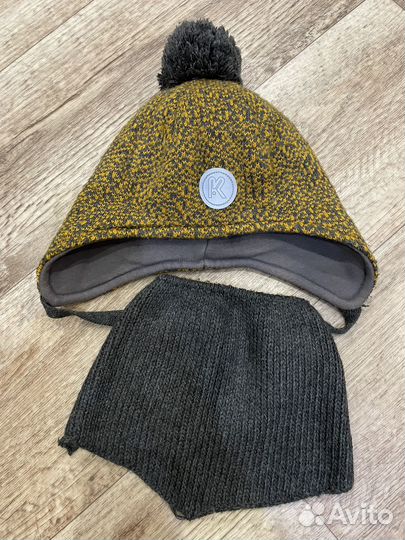 Комплект шапка и шарф