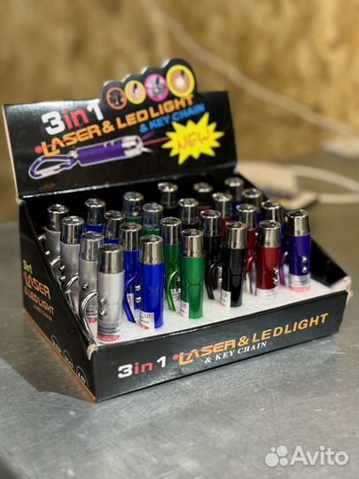Лазер брелок 3 в 1 игрушка для животных