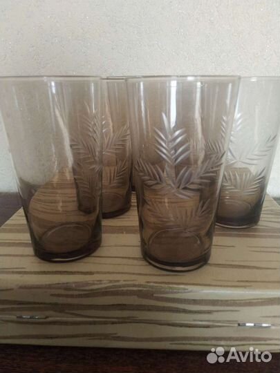 Набор из 6 стаканов для воды СССР