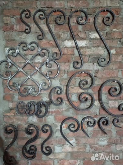 Художественная ковка, элементы из профильной трубы