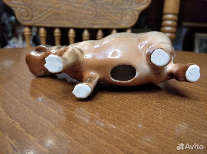 Фарфоровая статуэтка Бегемот