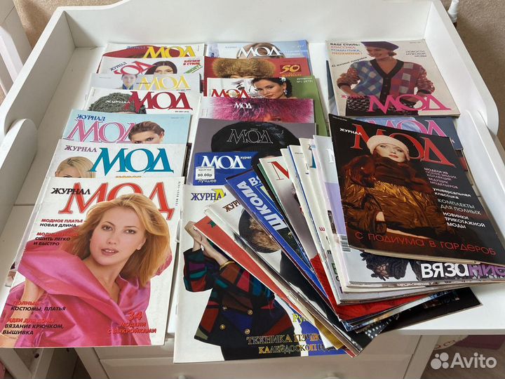 Журналы мод burda и др