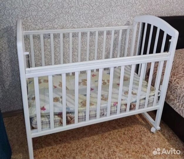 Кроватка детская с наполнением