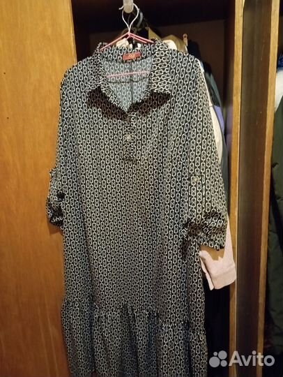Платье женское 62 размер длинное