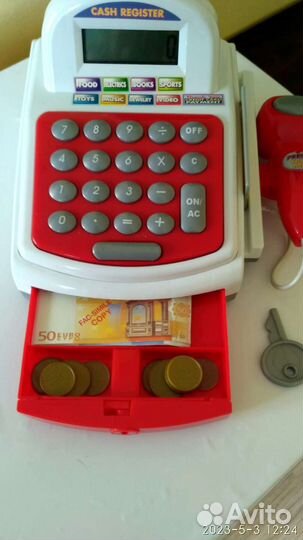 Кассовый аппарат детский