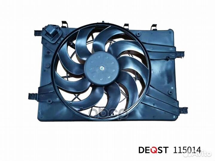 Вентилятор радиатора двигателя chevrolet cruze