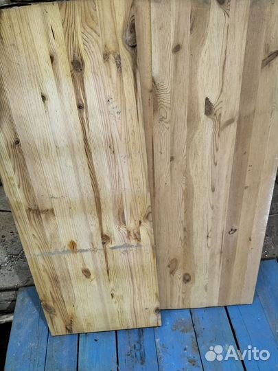 Щиты хвойных пород, шлифованные