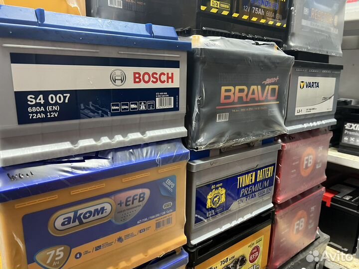 Аккумуляторы на авто.12-24 Вольт