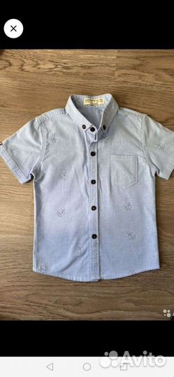 Рубашка zara 104 рост