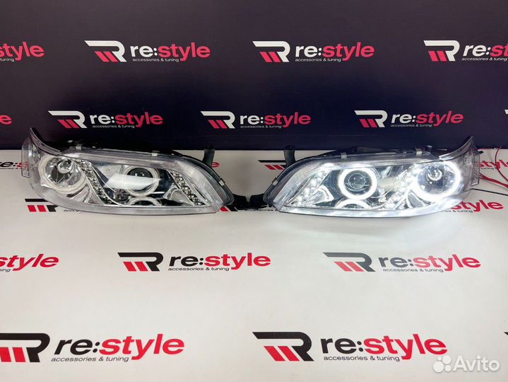 Фары Toyota Mark II 90 LED светлые T2294