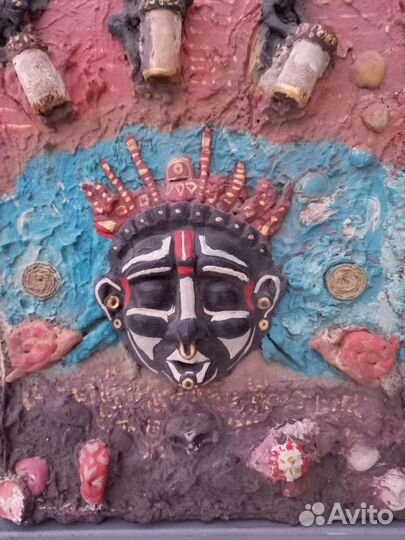 Картина-барельеф на гвл без рамки